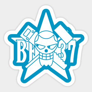 Franky Jolly Roger 3 Sticker